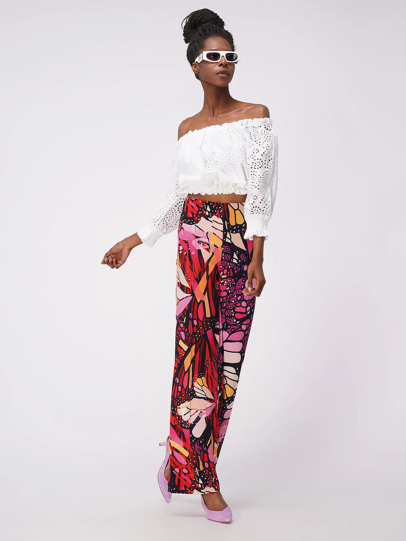 GUESS | Bluse Cropped Fit | 